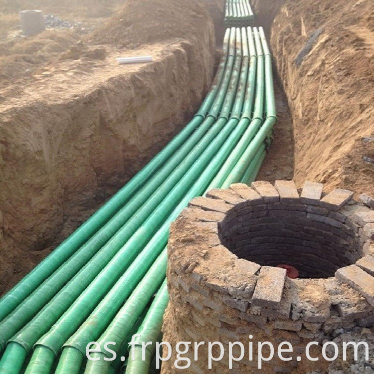 100mm 150mm 200mm Frp Fiberglass Reinforced Cable Casing Pipe1